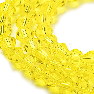 Transparent Glass Beads Strands LS-EGLA-A039-T4mm-D21-1