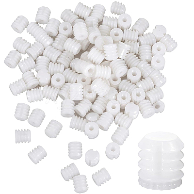 100Pcs PP Plastic Nuts FIND-CP0003-31-1
