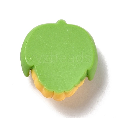 Autumn Theme Opaque Resin Cabochons CRES-M010-21-1