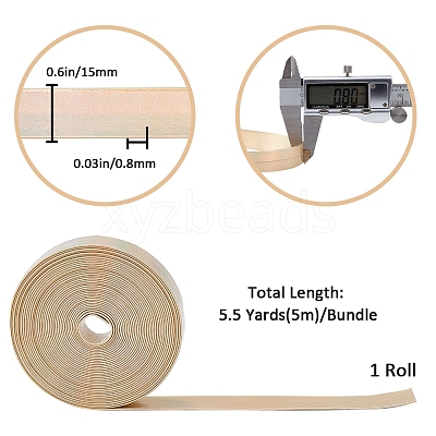 4.6~5M Laser Flat Imitation Leather Cord LC-GF0001-06C-01-1