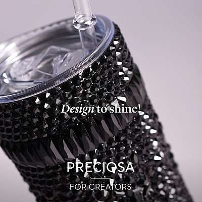 Preciosa® Crystal Hotfix Flatback Stones Y-PRC-HSS12-10210-1