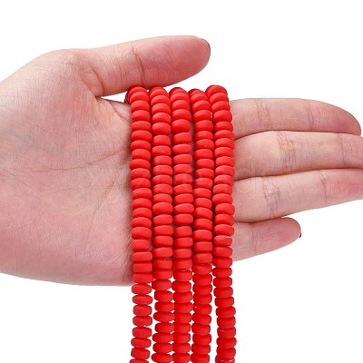 Handmade Polymer Clay Beads Strands CLAY-N008-008D-1