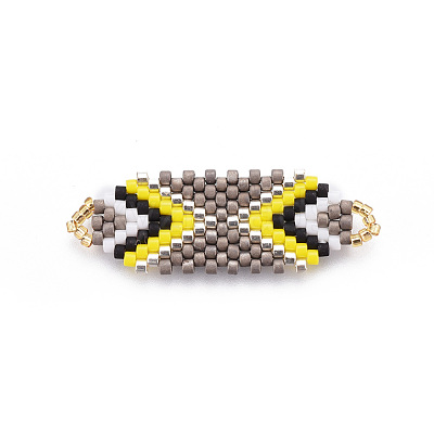 MIYUKI & TOHO Handmade Japanese Seed Beads Links SEED-A027-D05-1