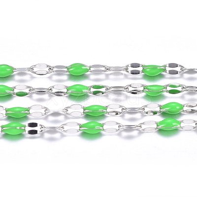 304 Stainless Steel Link Chains CHS-F002-B05-1