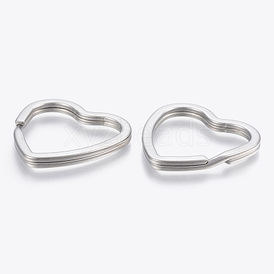 Tarnish Resistant 304 Stainless Steel Split Key Rings X-STAS-P197-034P-1
