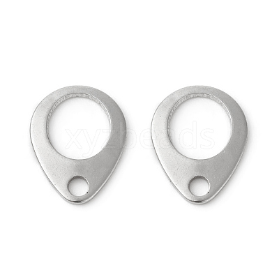 Tarnish Resistant 201 Stainless Steel Chain Tabs STAS-F192-029P-1