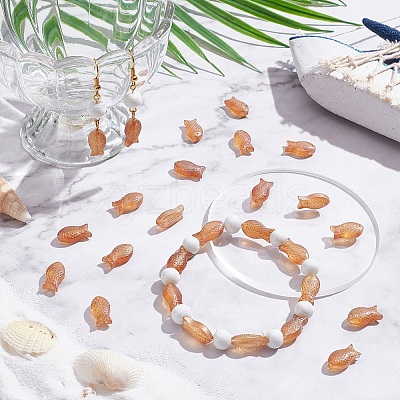 DIY Fish Beaded Bracelet Making Kit EGLA-SC0001-09C-1