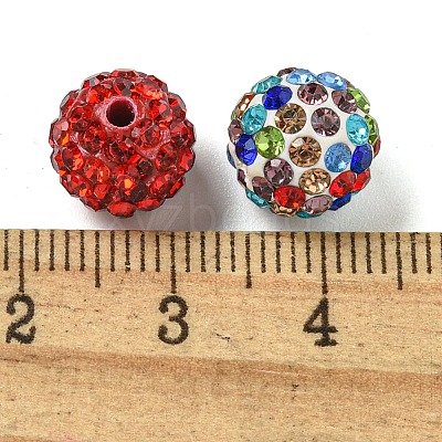 Pave Disco Ball Beads RB-PH0008-12-1