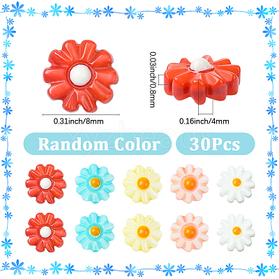30Pcs Natural Freshwater Shell Beads SHEL-SC0001-90-1