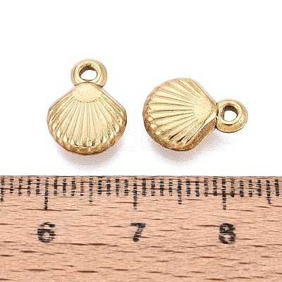 304 Stainless Steel Pendants STAS-Q113-02G-1