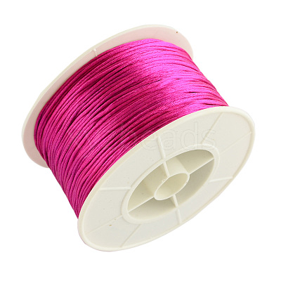 Nylon Satin Rattail Cords NWIR-R005-007-1