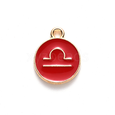 Alloy Enamel Pendants LS-X-ENAM-S124-01A-07K-1