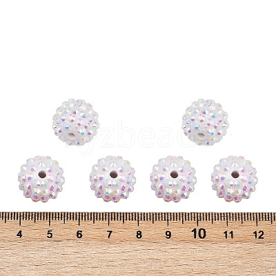 AB-Color Resin Rhinestone Beads X-RESI-S315-14x16-16-1