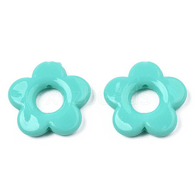 Opaque Acrylic Bead Frames SACR-TAC0004-01B-1
