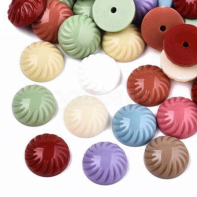 Opaque Resin Beads RESI-T048-12B-1