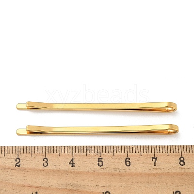 Ion Plating(IP) 304 Stainless Steel Hair Bobby Pins M043-01G-1
