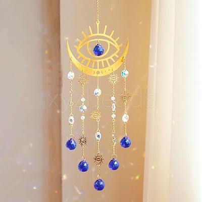 Teardrop Glass Suncatcher for Windows Rainbow Maker PW-WG22F64-02-1