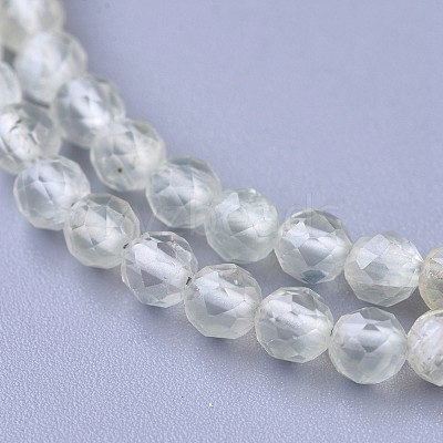 Natural Prehnite Beaded Necklaces NJEW-K114-A-A12-1