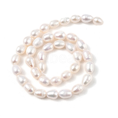 Natural Cultured Freshwater Pearl Beads Strands PEAR-I007-01D-06A-01-1