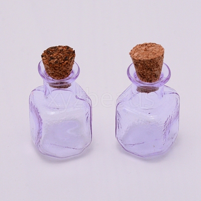 Mini High Borosilicate Glass Bottles GLAA-WH0018-76E-1
