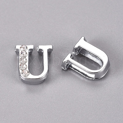 Alloy Slide Charms PALLOY-WH0066-21U-1