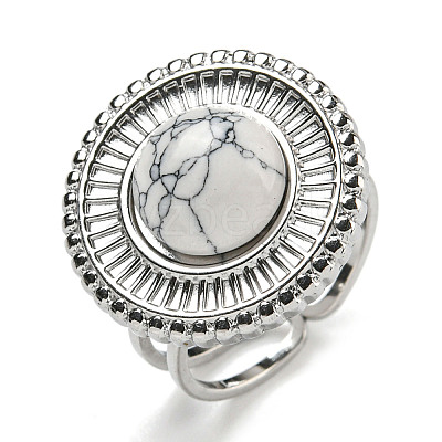 304 Stainless Steel Open Cuff Rings RJEW-C079-16P-1