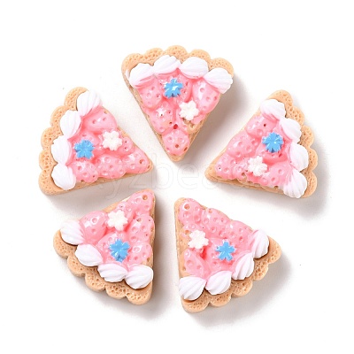 Resin Decoden Cabochons CRES-P020-03F-01-1