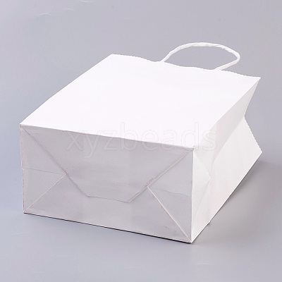 Pure Color Kraft Paper Bags LS-AJEW-G020-C-03-1