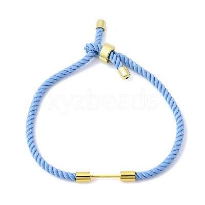 3MM Round Nylon Milan Cord Necklaces Making BJEW-H642-01G-32-1