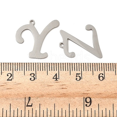 26Pcs 201 Stainless Steel Pendants STAS-I345-01P-1