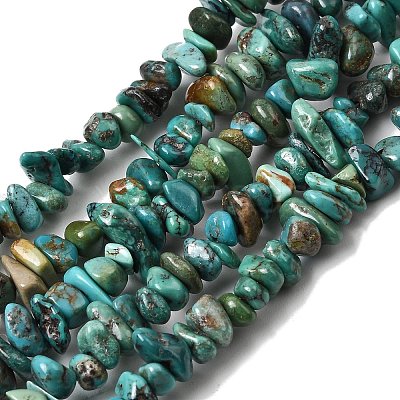 Natural HuBei Turquoise Bead Strands G-H345-A01-02-1