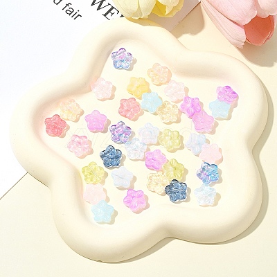 30Pcs Baking Paint Glass Beads GLAA-FS0001-97E-1