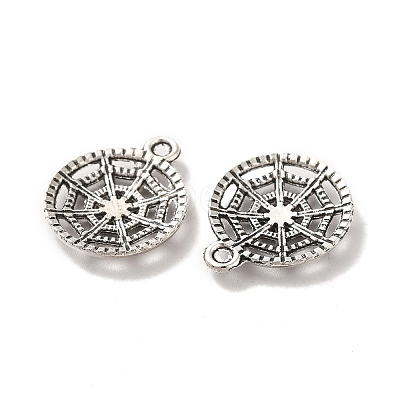 Tibetan Style Alloy Pendants TIBE-B001-03AS-1