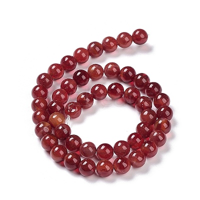 Glass Round Beads Strands GLAA-M044-01I-1