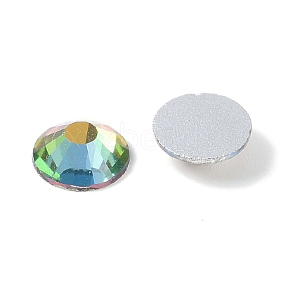 Glass Flat Back Rhinestone RGLA-C002-SS30-001VM-1