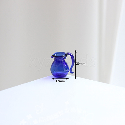Glass Miniature Teapot Ornaments BOTT-PW0001-163D-1