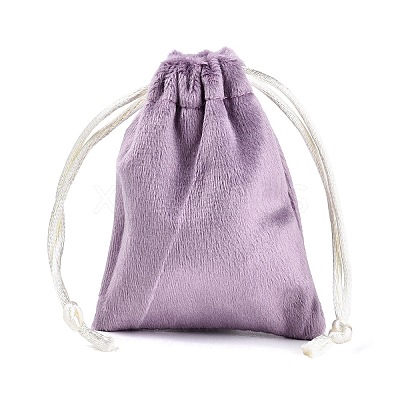 Velvet Jewelry Drawstring Storage Pouches TP-Q001-01B-1