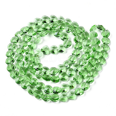 Transparent Glass Beads GLAA-Q066-10mm-A14-1