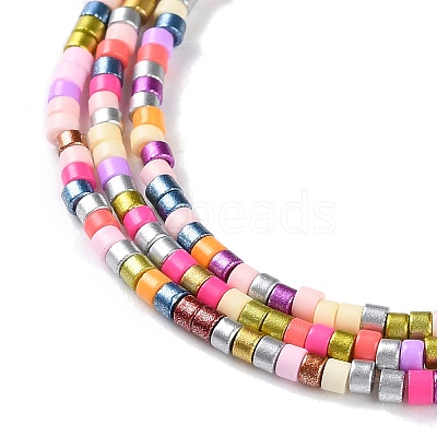 Handmade Lampwork Beads Strands LAMP-L078-008K-1