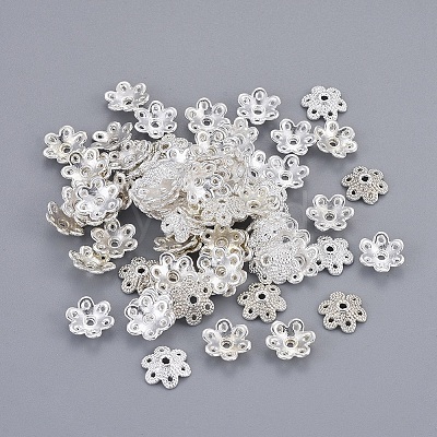 Tibetan Style Alloy Bead Caps LS-K08YE022-1