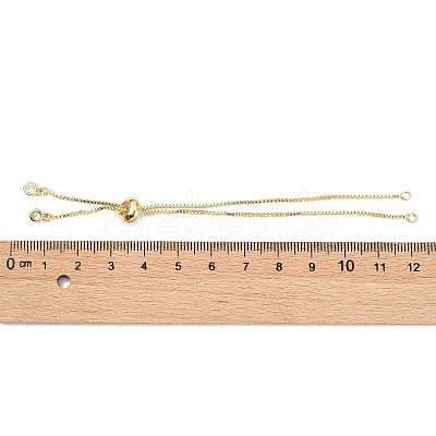 Rack Plating Brass Chain Bracelet Making X-KK-A142-017G-1