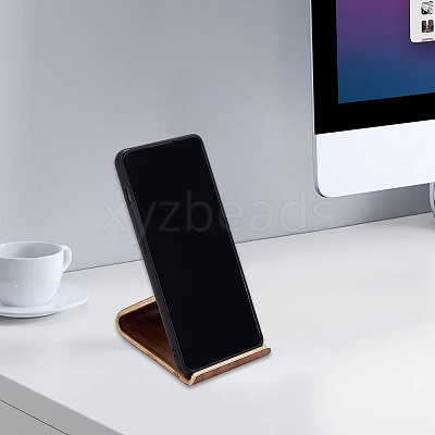 Wooden Mobile Phone Holders AJEW-WH0270-142B-1