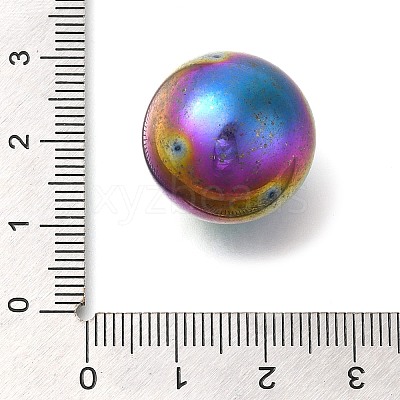 Synthetic Magnetic Hematite Sphere Beads G-C154-02RC-1
