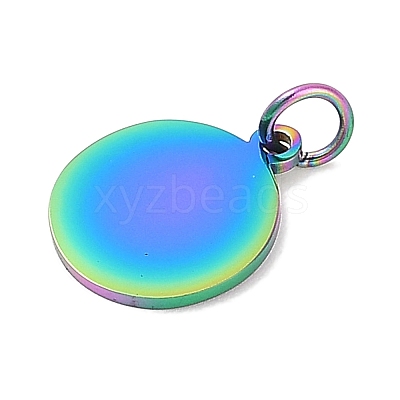 Ion Plating(IP) 304 Stainless Steel Pendants STAS-I311-33D-RC-1