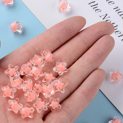Transparent Acrylic Beads TACR-S152-01A-SS2109-1