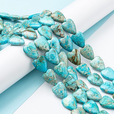 Natural Imperial Jasper Bead Strands G-C074-04F-1