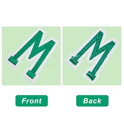 2 Sets Computerized Embroidery Cloth Iron On Patches DIY-GF0006-01-1