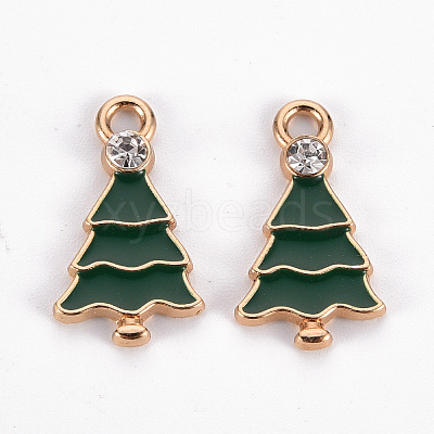 Eco-Friendly Alloy Enamel Pendants LS-ENAM-T011-70-NR-1