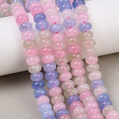 Natural White Jade Beads Strands G-E507-01-08-1