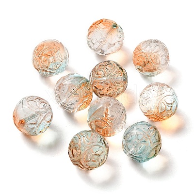 Transparent Glass Beads GLAA-A012-02-1